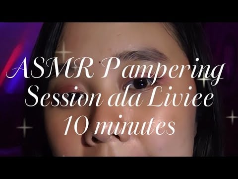 ASMR Pampering Session 10 Minutes - Face Cleansing, Kepang Rambut, Wooden Tea and Toast ✨ #asmr 