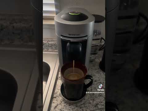 ASMR First Time Using My Nespresso VertuoPlus Deluxe Coffee & Espresso Maker with Milk Frother ☕️