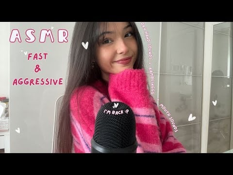 ASMR💖 Fast Dry Hand Sounds, Mouth Sounds, Shoe Tapping, Rambling + ⭐Timstar.ru Collab⭐