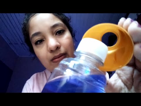 ASMR SPA CASEIRO FACIAL 🌹 Limpando seu rosto, máscara de mel, esfoliação labial, massagem facial e +