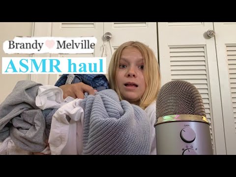 Brandy Melville ASMR haul