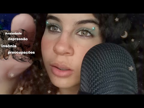 ASMR COMENDO SUA ENERGIA NEGATIVA