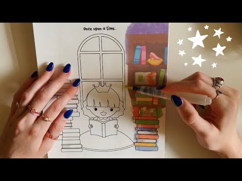Lofi ASMR | Magic Water Painting for Sleep & Relaxation (NO TALKING)