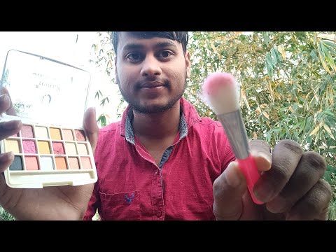 ASMR Fast Relaxing Doing Your Makeup 💄 Outdoor