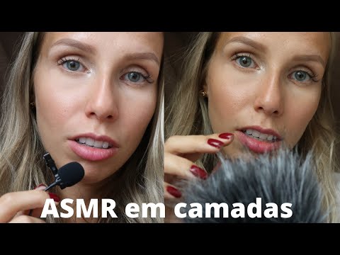 ASMR EM CAMADAS SUSSUROS E CAFUNÉ - Bruna ASMR