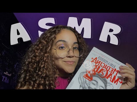 ASMR inaudível - leitura relaxante de livro para dormir