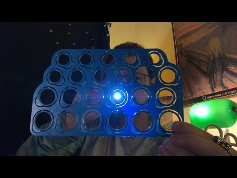 ASMR Can Your Eye Balls Follow My Eye Holes? Chaotic Eye Test Roleplay (3 Min Version)