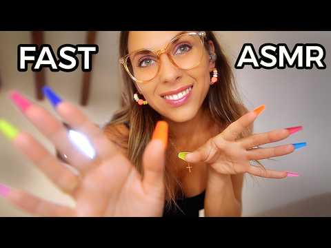 ASMR EXTREMELY fast & aggressive hand sounds and Mouth SOUNDS