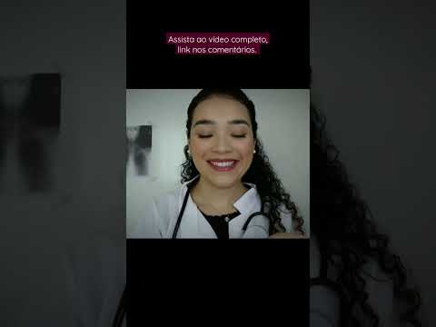 ASMR exame médico, nervos cranianos #shorts