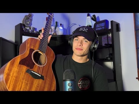 First time trying ASMR! (Random tapping, scratching, whispering)