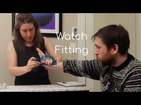 Measuring and Fitting for a Custom Watch [ASMR]