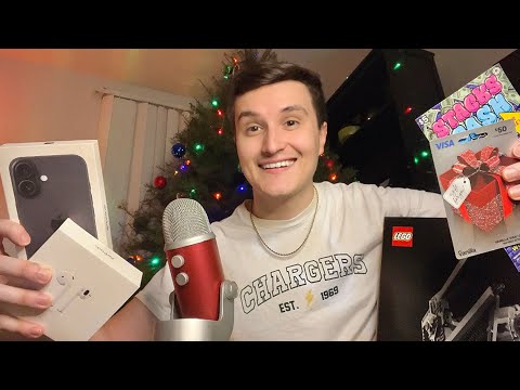 ASMR | What I Got For Christmas Haul 🎁🎄