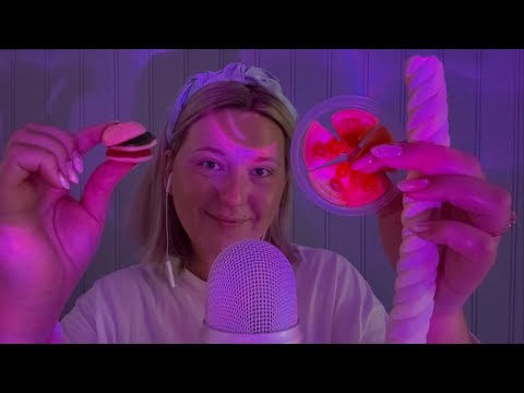 ASMR | Gummies, marshmallows, & cupped whisper ramble