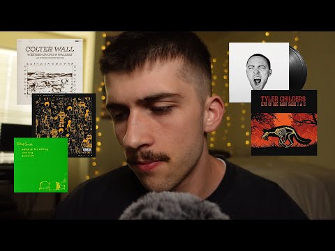asmr what kind of music I listen to (whisper ramble)