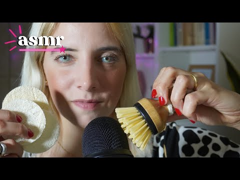 ASMR SONIDOS CRUJIENTES, SUSURROS Y CHISME PARA DORMIR 😴