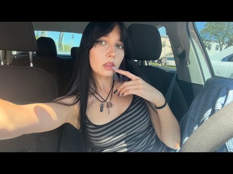 Fast and Aggressive ASMR in My Car (Tapping, Gripping, Scratching)