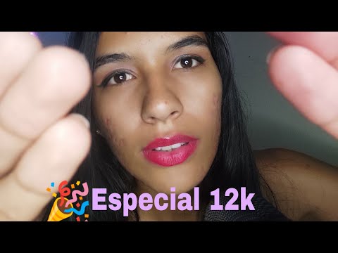 ASMR MASSAGEM FACIAL SONS REAIS face massage ( Especial 12k)