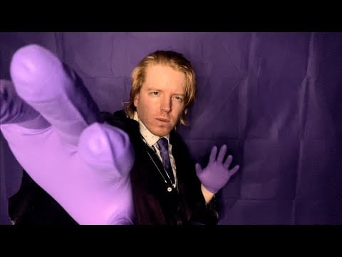 Fastest 1 Minute ASMR Purple Cranial Nerve Exam