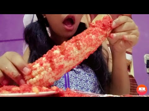 🔥COMIENDO ELOTE CON FLAMIN HOT* "Garnachas #1"