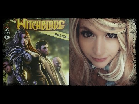 ASMR Witchblade . Close Up Whispering & Tracing . Partly Unintelligible