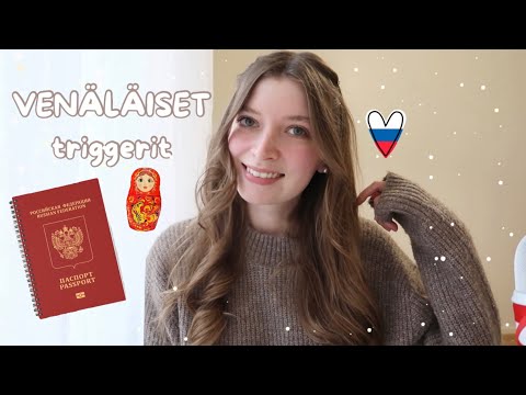 ASMR suomi | venäläiset triggerit ja venäjän kieli ✨