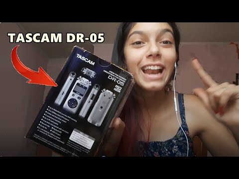 UNBOXING TASCAM DR-05 + LA PROBAMOS JUNTOS! | SOFIWI