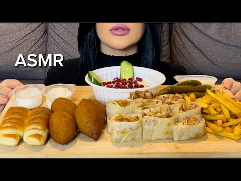 ASMR ARABIC FOOD MUKBANG