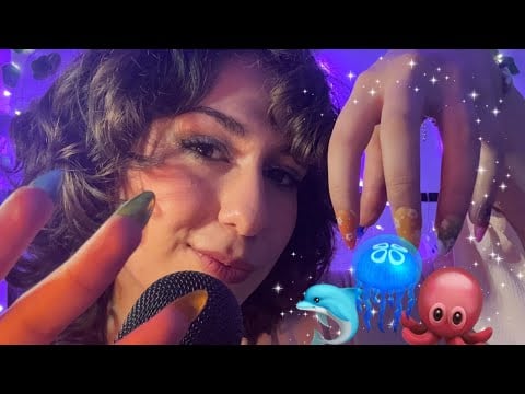 ASMR The best Mouth Sounds + hand movements ever! ( jellyfish 🪼) 
