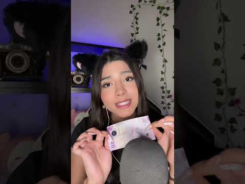 ASMR con billetes de diferentes países ❤️  sé que aún me falta coleccionar de muchos países más, les