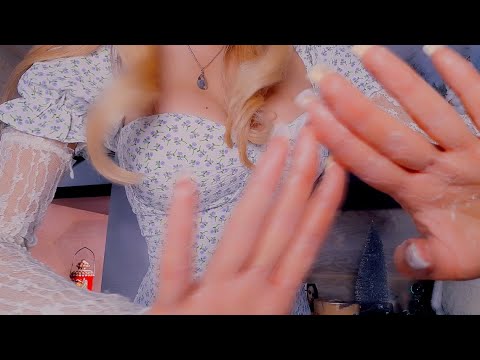 ASMR | Body Massage and Scalp, Face Massage (Lotion sounds, layered sounds) no talking