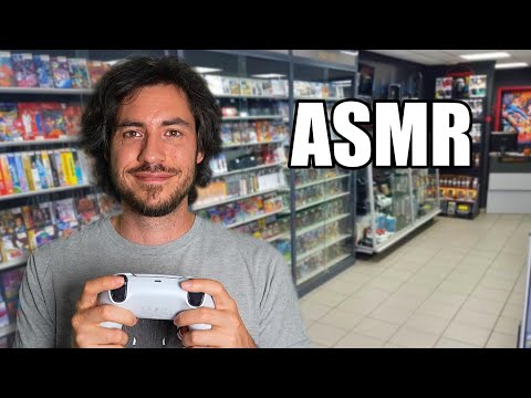 ASMR le vendeur de jeux vidéo LE PLUS COOL (rp)