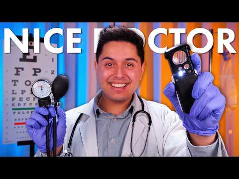 The Most Caring Doctor Cranial Nerve Exam | Medical ASMR Roleplay