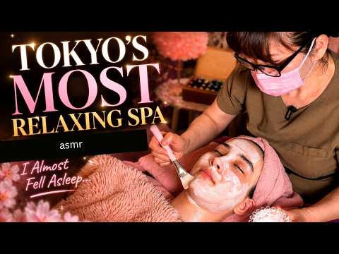 I Tried Tokyo’s Most Relaxing Facial Spa 🇯🇵