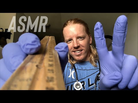 Fastest ASMR Cranial Nerve Exam - 1 Minute compilation