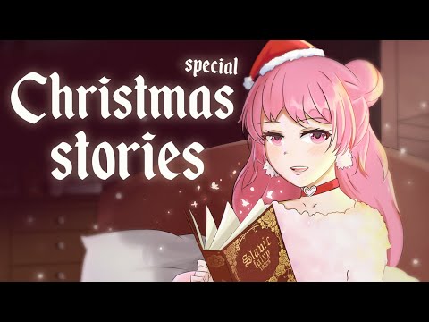 ASMR Bedtime Slavic Fairy Tales - Christmas Tale [Fireplace, Page Turning, Soft Spoken]