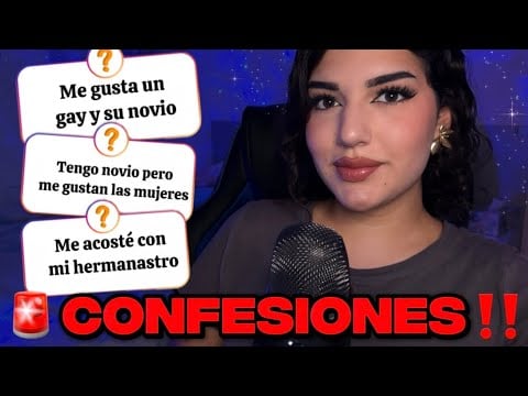 ASMR REACCIONANDO A CONFESIONES DE SEGUIDORES 🔥