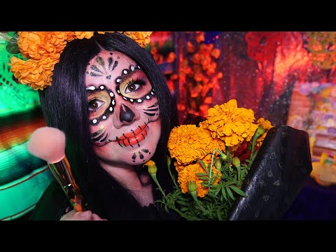 ASMR La Catrina te Maquilla Para Dia de Muertos ROLEPLAY