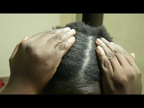 ASMR Hair Pulling, Scalp Scratching & Hair Oiling