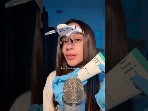 ASMR Dermatologist appointment with PURITO 🦋🫧 #panthenol #purito #asmr #asmrsounds #asmrvideo