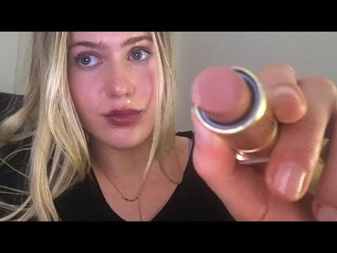 Picking your perfect lipstick ASMR