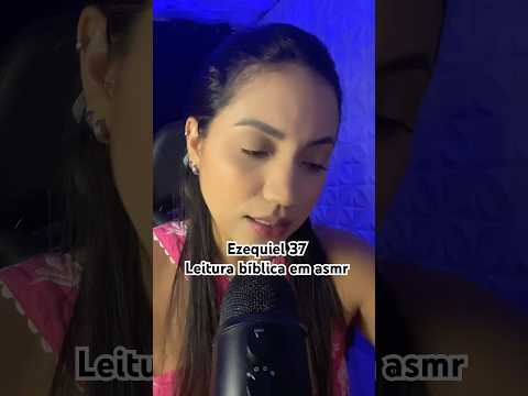 Leitura bíblica asmr #asmr #asmrsounds #relax #tingles #shots