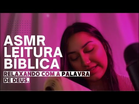 ASMR BÍBLICO | DURMA PROFUNDAMENTE COM  LEITURA BÍBLICA - ROMANOS