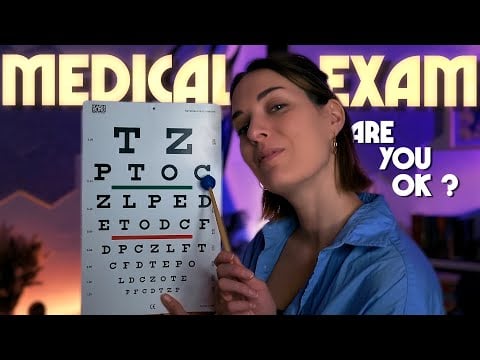 ASMR Doctor Check-Up Roleplay | Gentle Soft-Spoken Medical Exam for Ultimate Relaxation