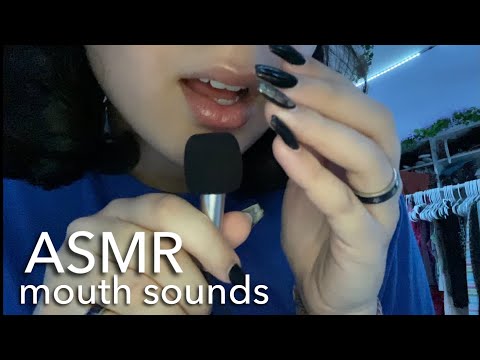 ASMR - Pure Mouth Sounds (+ some hand movements)