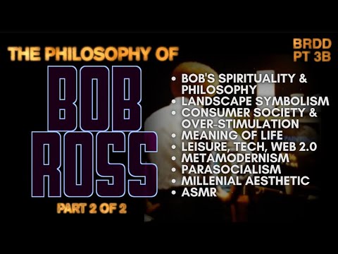 (2/2) Philosophy of Bob Ross: Industrial to Digital Revolution (Bob Ross Deep Dive) | ASMR