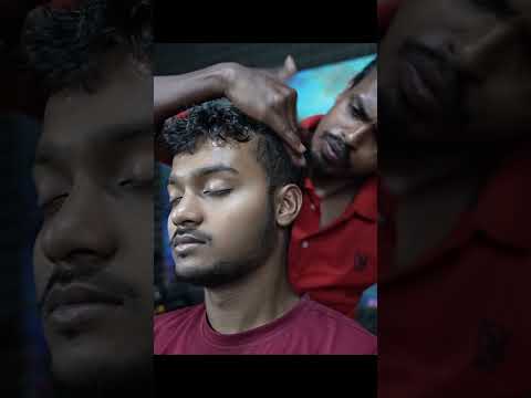 Awesome Hardcore Massage & Neck Crack ASMR #shorts #neckcrack #strongwristbarber