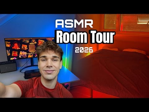 ASMR ROOM TOUR 2026 (Overexplaining, whispered voiceover)