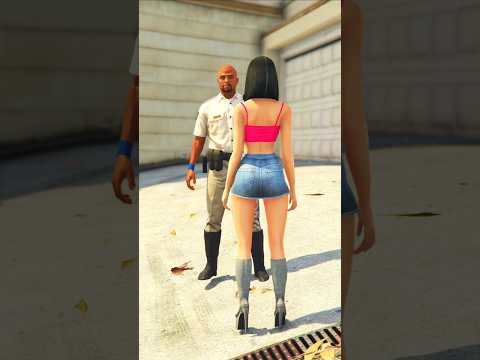 Seguridad en los santos #gta #humor #gta5 #cj