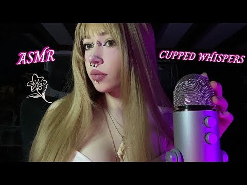 Cupped Whispering to Give You Tingles ASMR | Rambling, Hand Sounds