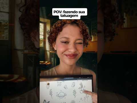 POV: fazendo sua tatuagem #asmr #pov #satisfying #asmrvideo #shots